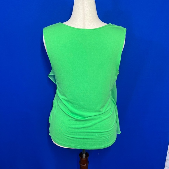 🔥2/$10 💚|•NEW YORK & COMPANY•| Pretty Green Blouse - Picture 4 of 11